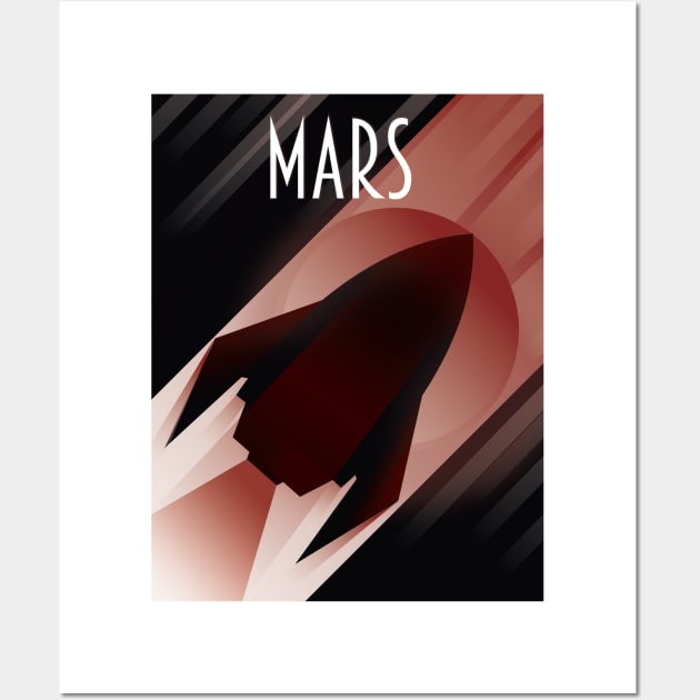 Mars Wall Art by nickemporium1